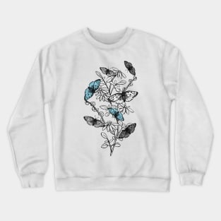 Demiboy Butterflies Crewneck Sweatshirt